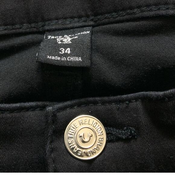 True Religion Becca Jeans Women's Plus Size 14 Mid Rise Bootcut Stretch Denim - Picture 16 of 16